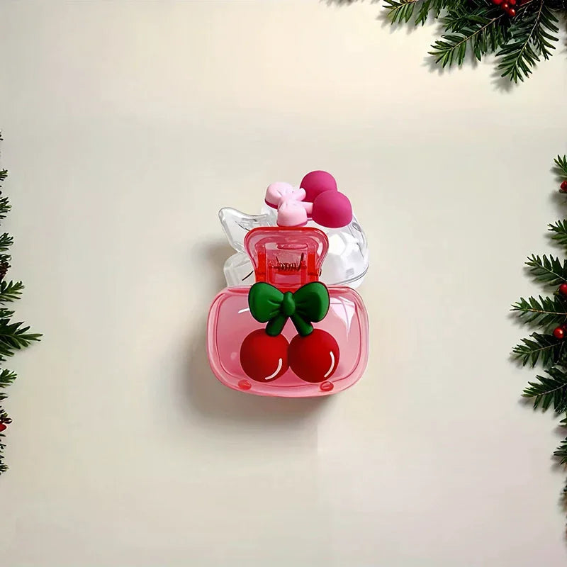 Cute Cherry Design Toothbrush Holder Cherry Pattern Protects Toothbrush Head Features Dual Holes For Drainage And Ventilation