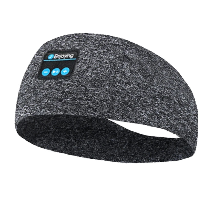 Bluetooth Earphones Sports Headband Elastic Wireless Headphones Music Sleeping Eye Mask Wireless Bluetooth Headset Yoga Headband