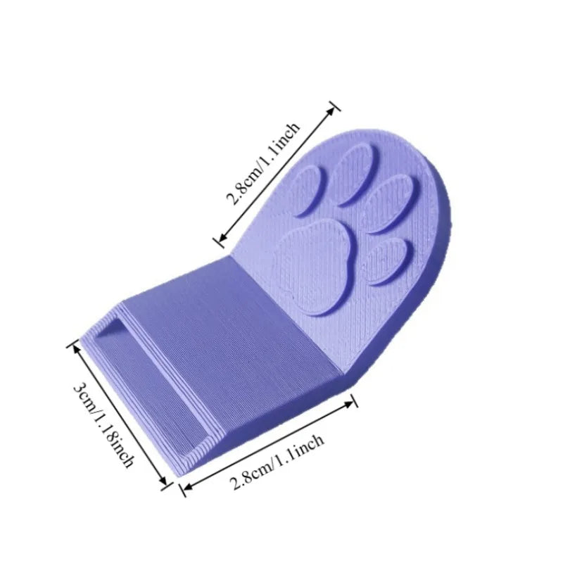 Durable Plastic Pet Can Opener - Non-Slip Kitchen Tool with Handle, Easy Clean for Dog Cat Food Cans (1Pc)