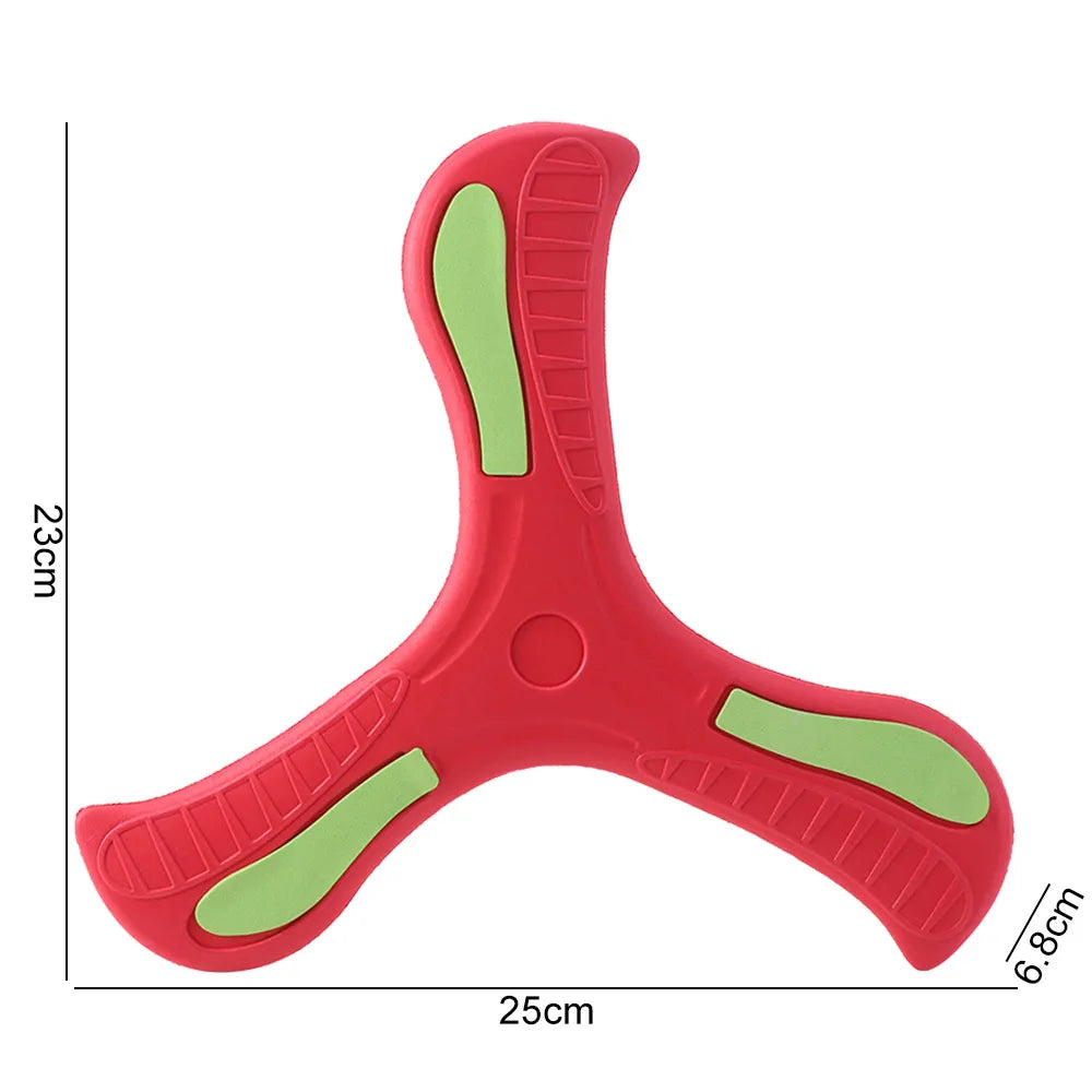 Fast Catch Returning Flying Boomerang Toy Profesional Interactive V Shaped Boomerang Funny Noctilucent Children's Boomerang Toy