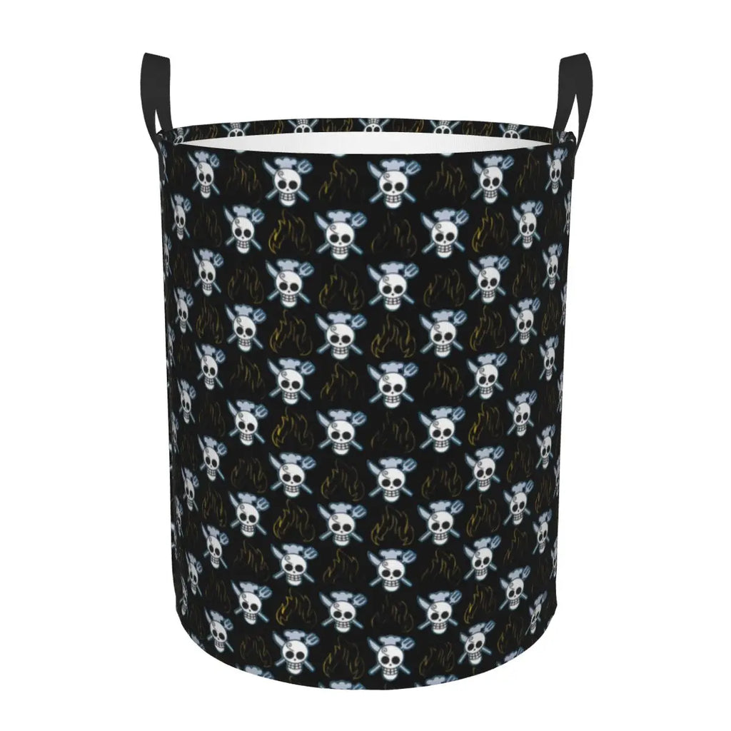 One Piece Tony Tony Chopper Laundry Basket Collapsible Anime Clothing Hamper Bathroom Organizer Storage Bins