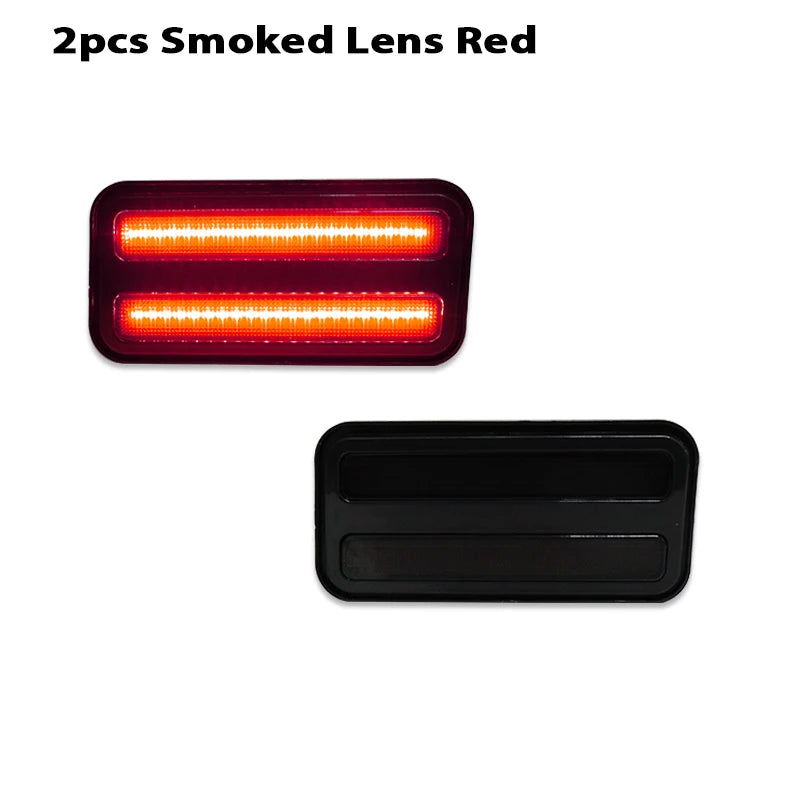 Car Front & Rear Sidemarker Lamps For 1970-1981 Pontiac Firebird Turn SignalLights/Driving Lights Side Marker Indicator Lights