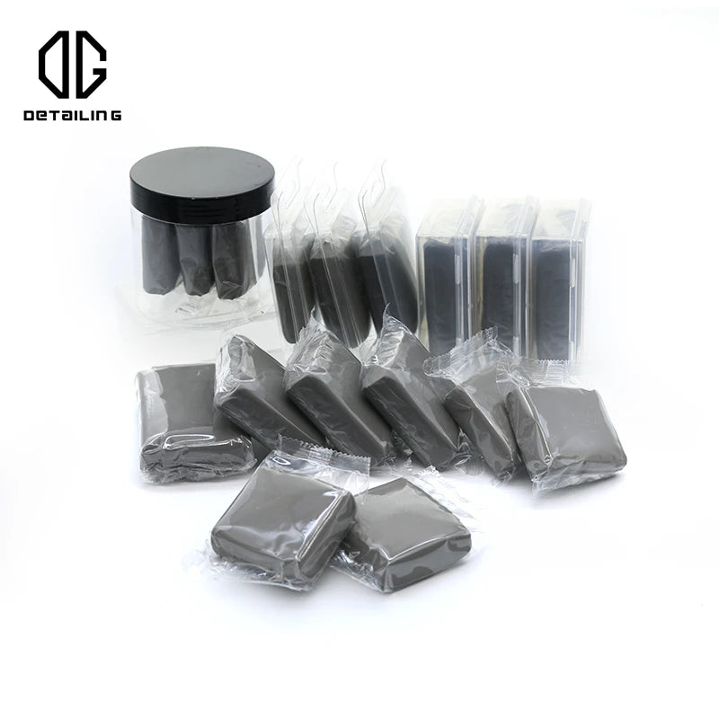 DETAILING 3pcs 100g Car Clay Cleaning Bar Washing Mud Set Magic Clay Bar Fine Medium King Grade Detailing Cleaner