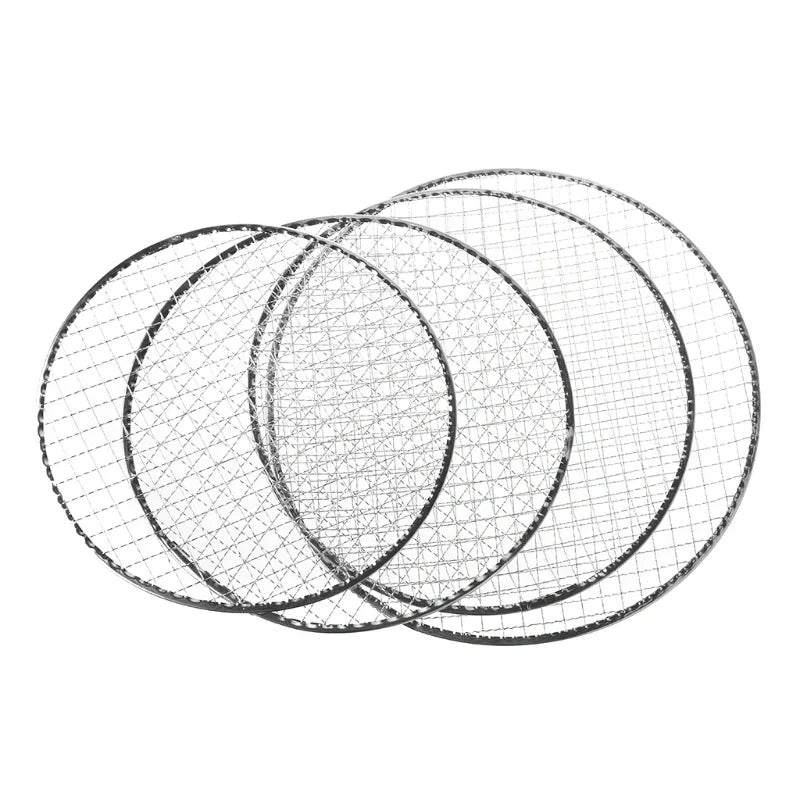 1PC Disposable BBQ Barbecue Grill Basket Mesh Wire Net Fish Vegetable Tool Grill Outdoor Bbq Accessories  kitchen accessories