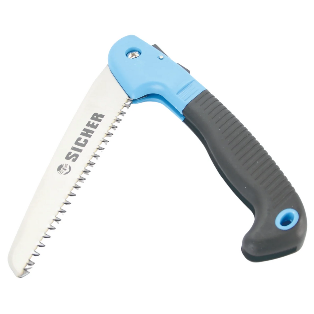 6 Inch Folding Pruning Saw High Carbon Steel Blade Hand Saw for Garden Tree Branch Cutting with Secure Lock & Anti-Slip Handle