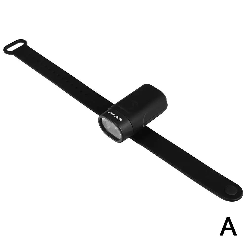 USB Rechargeable Wrist Band Torch Wrist And Ankle Light Flashlight Bike Helmet Light Torch Portable for Night Cycling Running