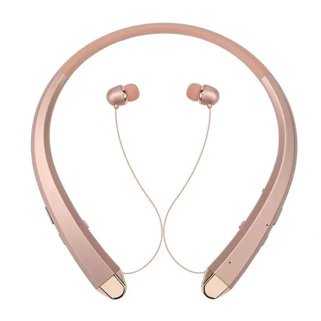 New HBS910 Portable Sports Bluetooth Headset Hanging Neck Wireless Sports 4.1 in-ear Hard Hanging Headset for LG Iphone Xiaomi