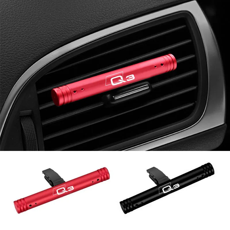 Car aromatherapy clip solid creative car aromatherapy health metal car aromatherapy stick small For Audi Q3 Car Accessorie