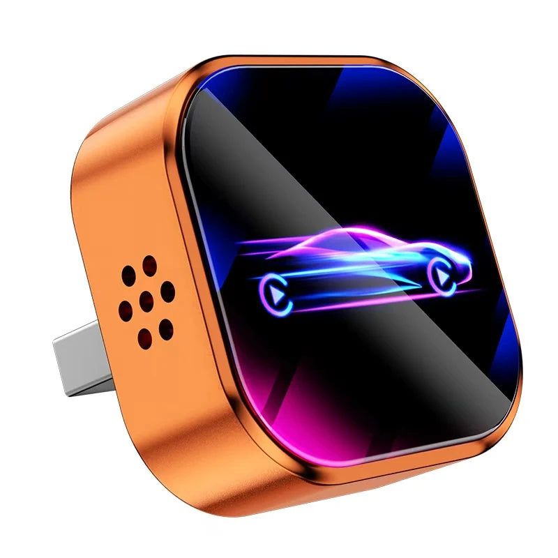 CarPlay Android Auto Adapter 2in1 5G WiFi Bluetooth Fast Connection Universal for Car Plug Play voice assistant