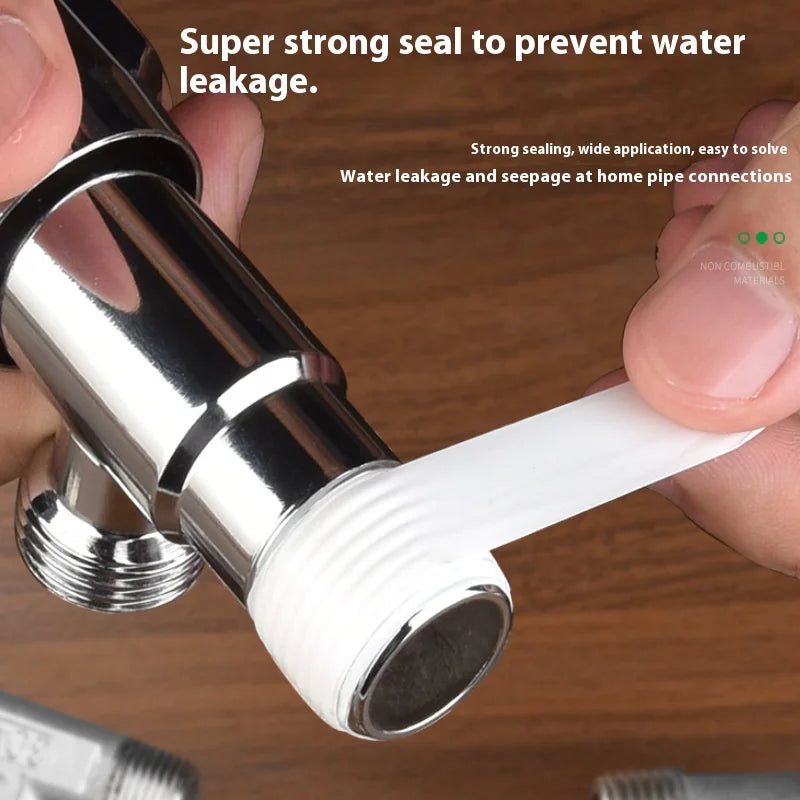 15M PTFE Water Sealant Fix for Installing to Prevent Waterproof Adhesive Sealing Tape Glue Ladder Threaded Pipes Bond Bandages