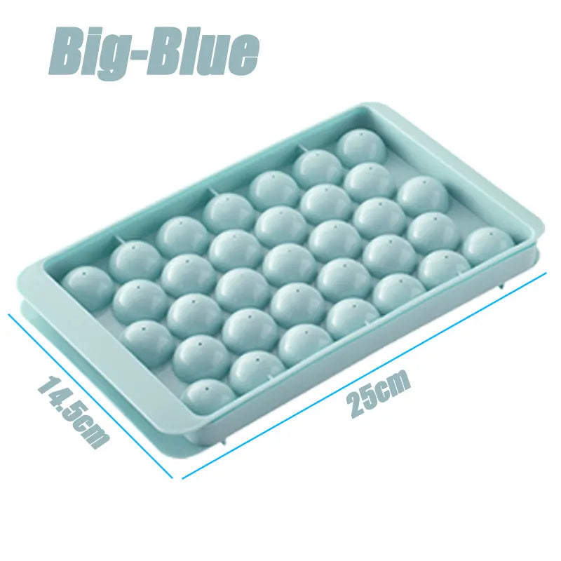 33 Ice Boll Hockey PP Mold Frozen Whiskey Ball Popsicle Ice Cube Tray Box Lollipop Making Gifts Kitchen Tools Accessories