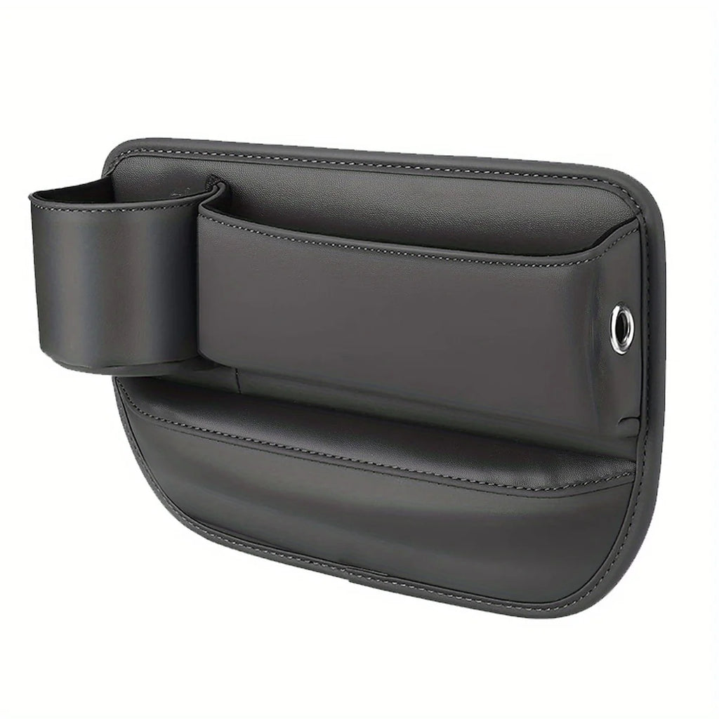 1Pcs Car driver seat gap filler car seat gap storage with cup holder universal car seat storage box for cell phone glasses keys