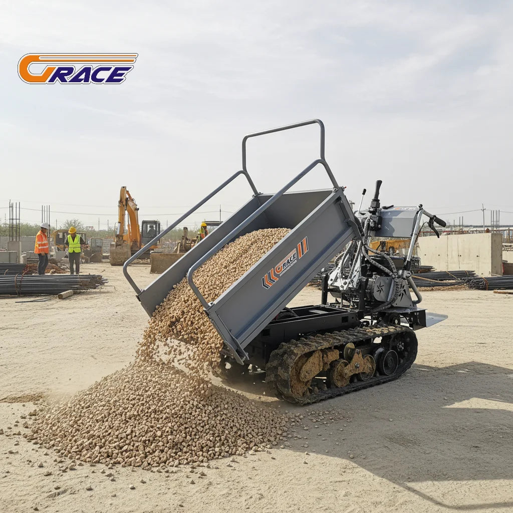 Mini Crawler Dumper OEM Small Tracked Dumper with Different Load Options