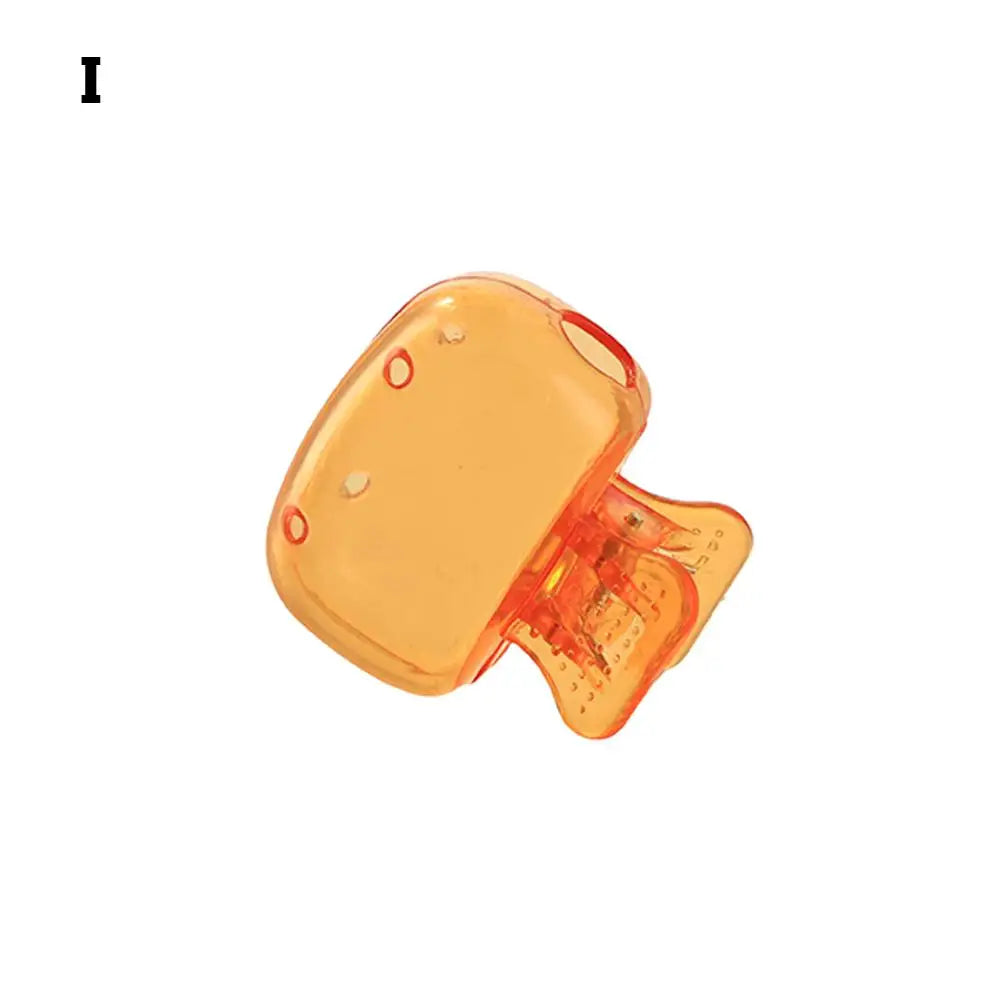 1pc Toothbrush Head Covers - Travel Protector Cap Case, Color Combo Clip for Household & Camping, Durable Plastic Portable