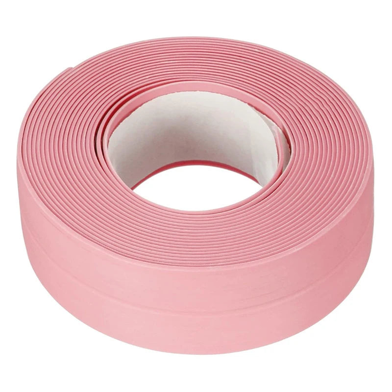 Waterproof Sealing Tape PVC Self Adhesive Bathroom Bath Wall Glue Sticker Kitchen Sink Caulk Mold Proof Seal Covering Tape Strip
