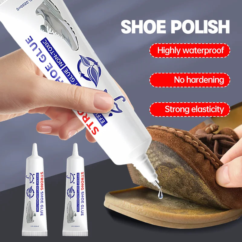 60ml Shoes Glue Strong Shoe-Repairing Adhesive Waterproof Shoe Repair Glue Shoemaker Professional Sole Fix Glue Clear Sealant