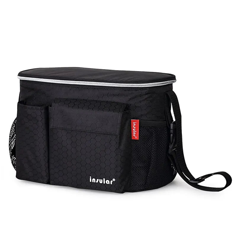 Fashion Cart Hanging Stroller Bag Thermal Insulation Mommy Bags Baby Diaper Bags Waterproof Changing Bag