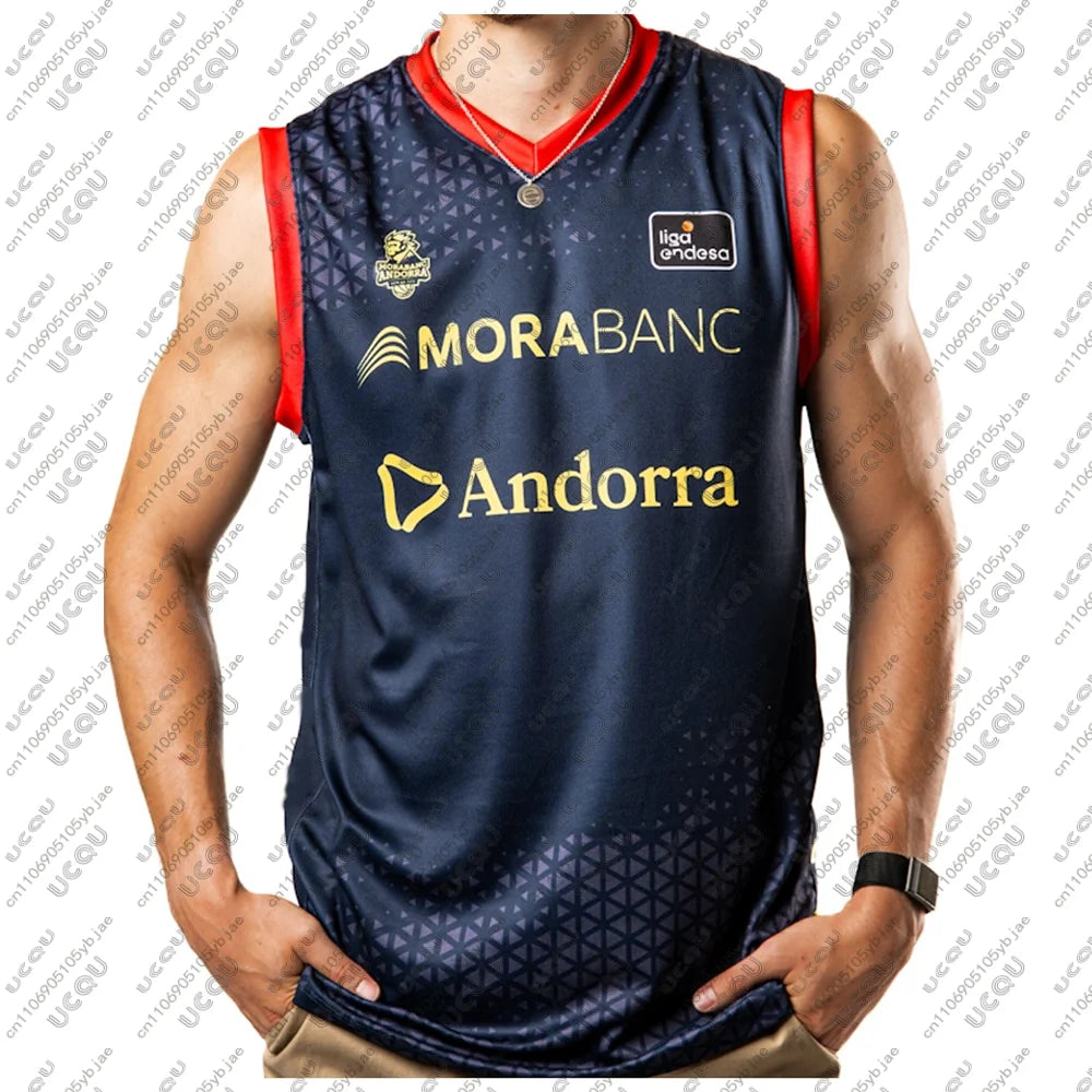 2026 Fitness Sports Casual T Shirt Men Kid Tank Top Gift Sweatshirt Spain Vest Gym Basketball jersey 9 home Away B-BC A-Andorra