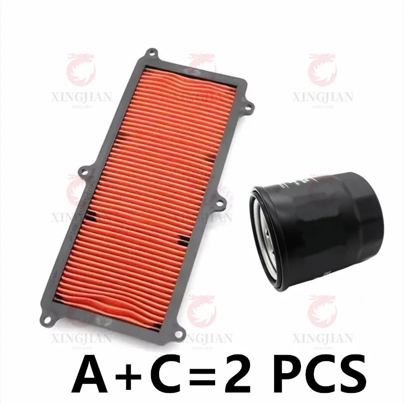 Motorcycle Air Filter For ZONTES ZT350T ZT350E ZT350D 350T 350E 350D Drive Element Oil Filter Intake Cleaner Replacement parts