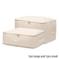 Large Comforter Bag Duvet Clothes Self Compression Storage Blanket Coat Closet Sack Home Travel Organizer Wardrobe Space Saving