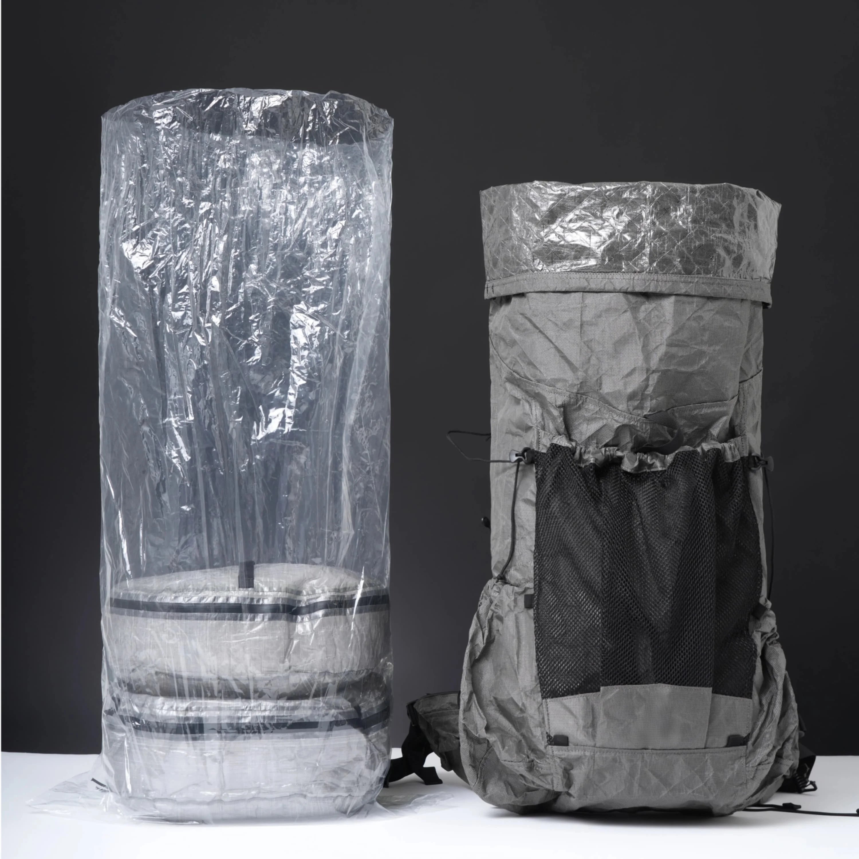 [HODR] Ultralight Pack Liner Polycro Bag Packing Waterproof Ultralight Backpack for Hiking Trekking UL Lightweight Gear