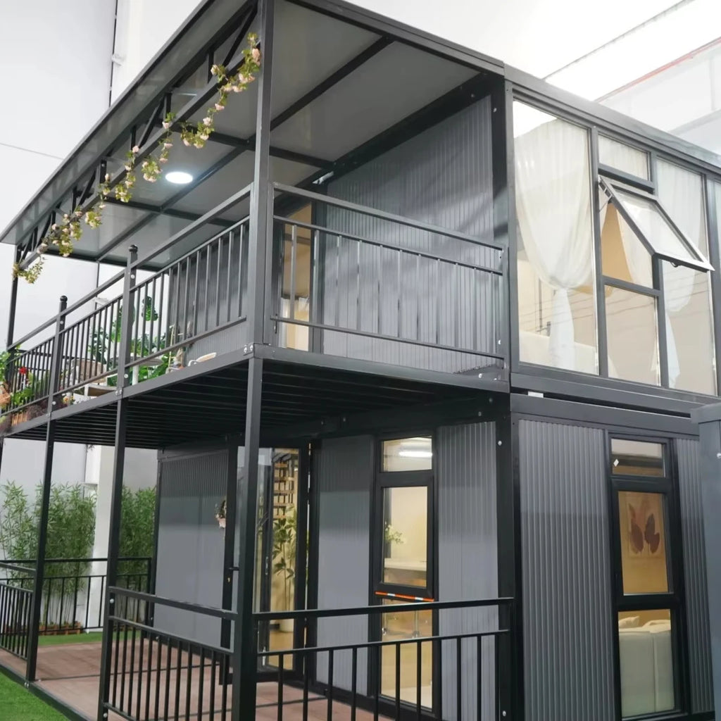 Double Layer Expandable Portable Folding 20ft 40ft Prefabricated 3 Bedroom Tiny Container House Factory With Luxury Homes Prices