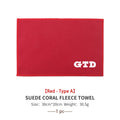 Car Wash Microfiber Towel Auto Emblem Cleaning Drying Rag Cloth For Volkswagen GTD VW Golf 4 5 6 7 7 MK4 MK5 MK6 MK7 MK8 Tiguan