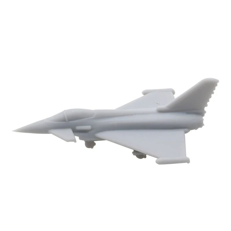 5PCS 1/700 400 350 Scale EF-2000 Typhoon Resin Fighter Aeroplane Toys Fighting Aircraft Mould for DIY Battle Airplane Model