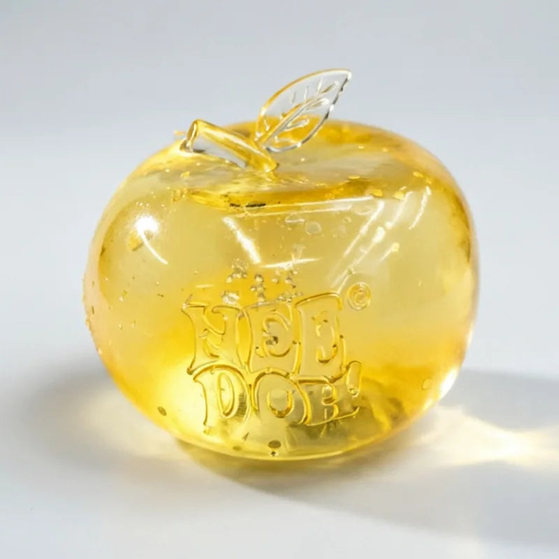 NeeDoh Apple Maltose Press Relaxation Toys, Soft and Will Rebound Slowly, Help Relieve Stress, Sensory Toy Gifts.