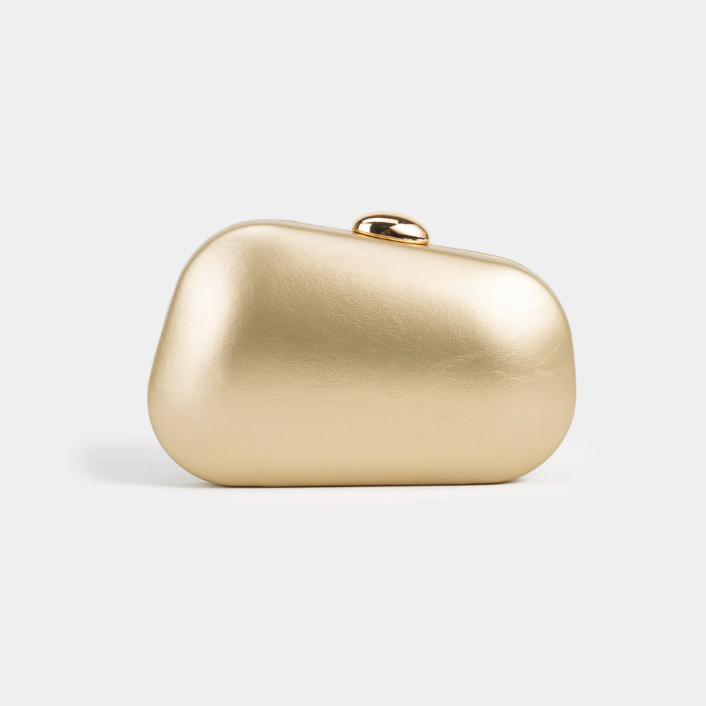 New PU gold styling bag shoulder crossbody fashion personality celebrity dinner