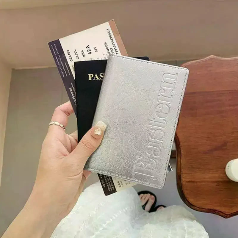 Travel PU Passport Cover Multiple Card Slots Passport Bag Business Ticket Holder Passport Holder Case Travel Accessories