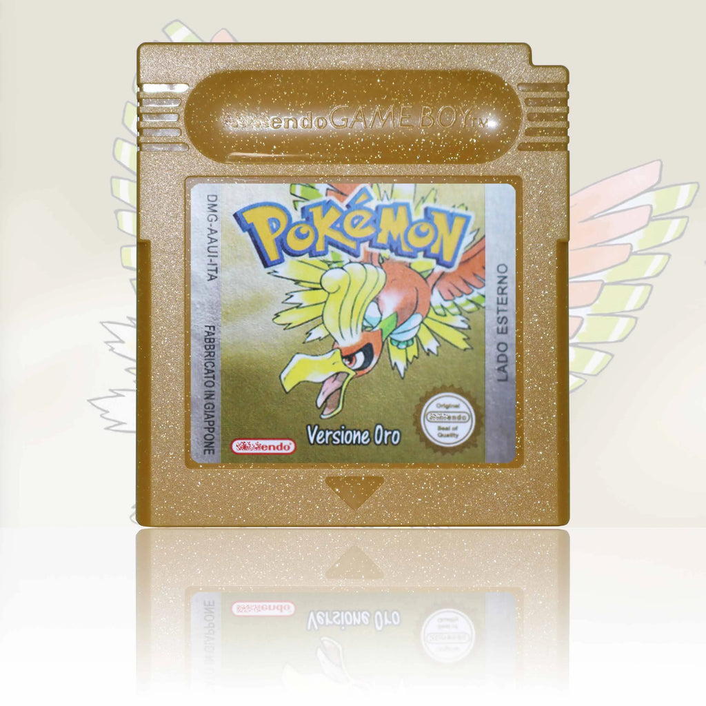 GBA/GBC ITA Version Pokemon Rubino/Zaffiro/Smeraldo/Cristallo/Verde Game Cartridge Video Game Card High Quality with Battery