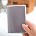 1PC Passport Protective Cover Transparent Frosted, PVC Material Waterproof Document Case