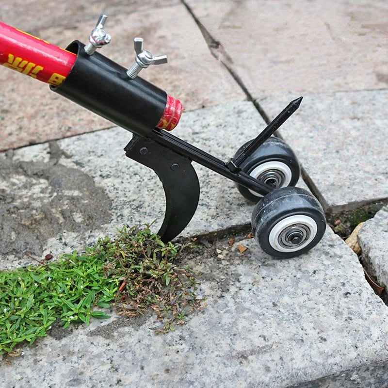 Adjustable Garden Weeding Hook Courtyard Roller Gap Weed Killer Remove Grass Tool Without Bending Over Crevice Weeder