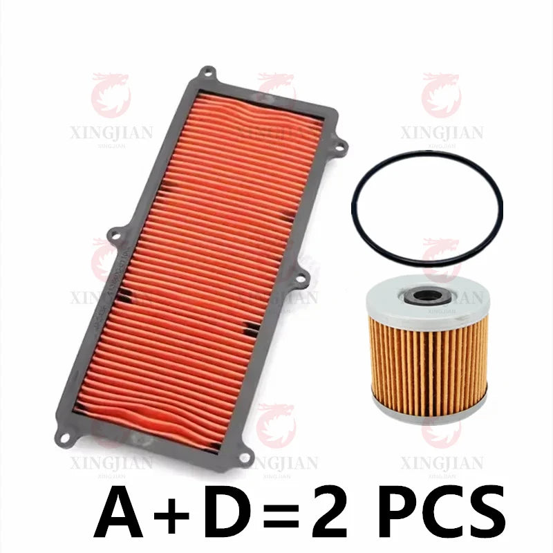 Motorcycle Air Filter For ZONTES ZT350T ZT350E ZT350D 350T 350E 350D Drive Element Oil Filter Intake Cleaner Replacement parts
