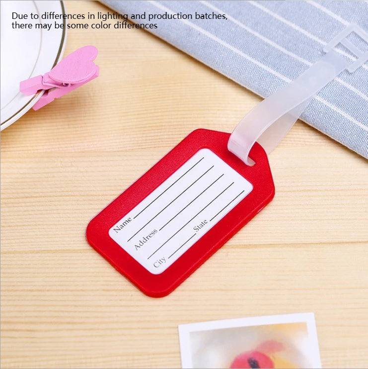 New For Tour Group Bag Luggage Tag  Airplane Boarding Labels Travel Accessories Luggage Tag Travel