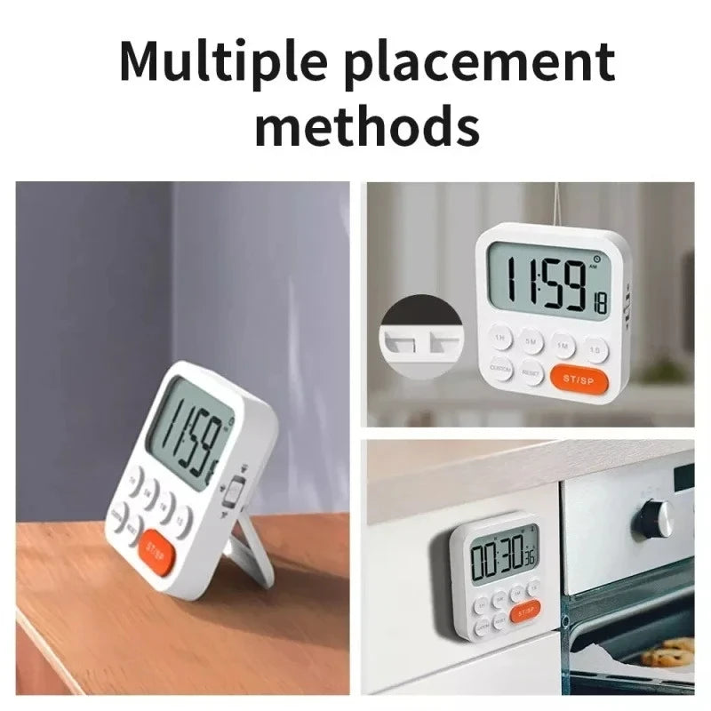 Home Cooking Practical Supplies Multifunctional Kitchen Timer Cook Food Tools Camping Kitchen Accessories Cronometro
