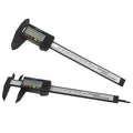 Digital Electronic Caliper LCD Large Screen Carbon Fiber Vernier Caliper for Inner Outer Diameter Measurement