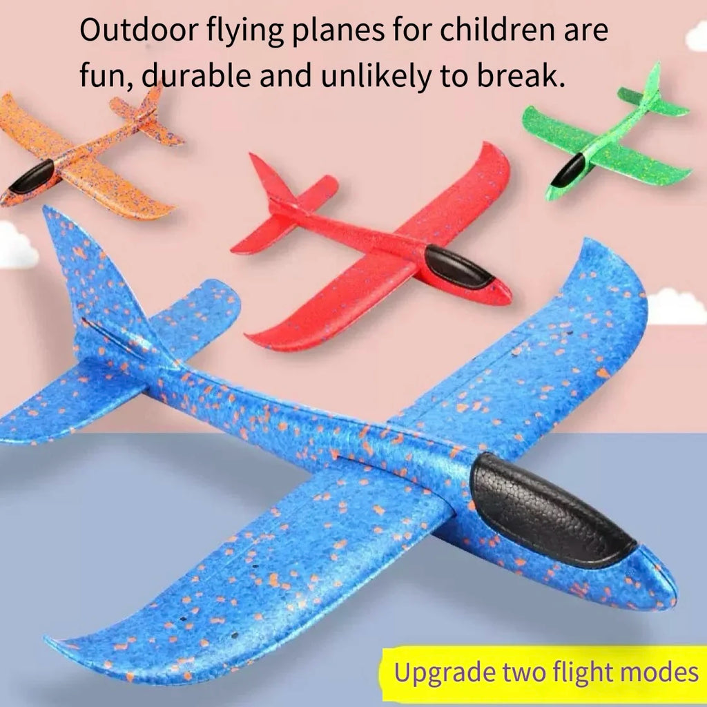 48.5cm Hand Throwable Free Flight Glider Foam Model EPP Breakout Flight Glider Party Game Kids Outdoor Fun Gift Toy