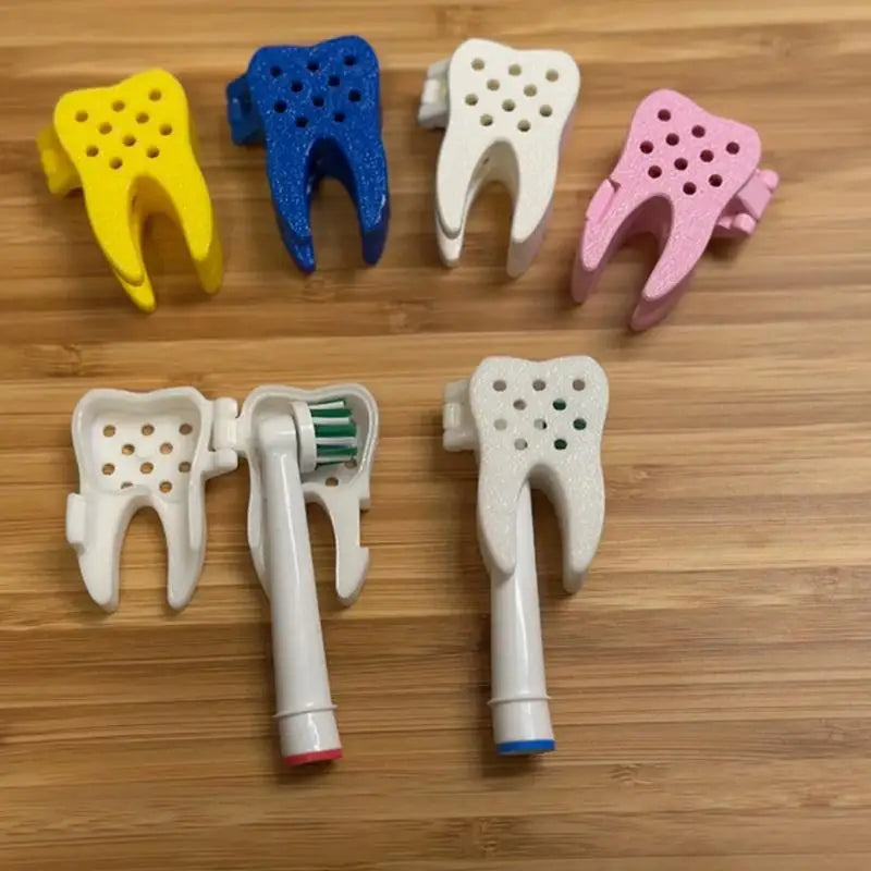 1Pcs 3D Printed Electric Toothbrush Protective Cover For Toothbrush Head Portable Travel Case Dust Proof Toothbrush Case