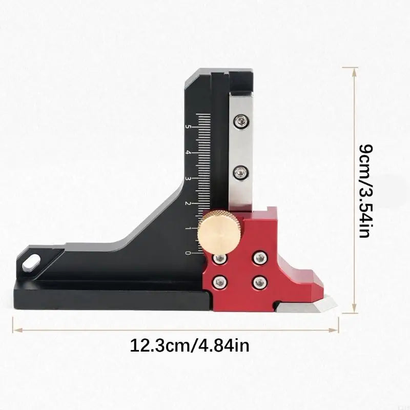 Aluminum Height Measuring Device Depth Gauge With Precisions Marking Capability