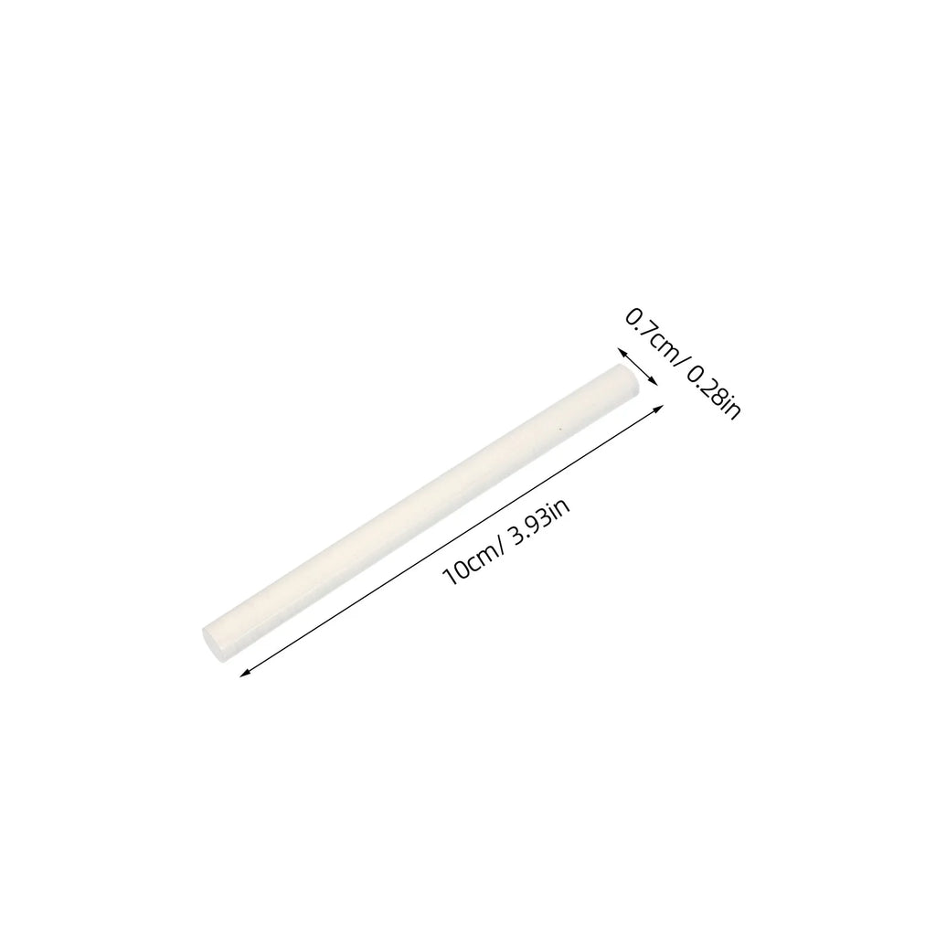 50Pcs Hot Melt Adhesive Glue Sticks High Strength Transparent Mini Size Fast Melting Thermal Glue Sticks for Crafts DIY Repairs