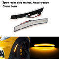 Car Front / Rear LED Side Marker Lights For MINI Cooper R50 R52 R53 2002-2008 Turn Signal Light Parking Light Fender Flare Light