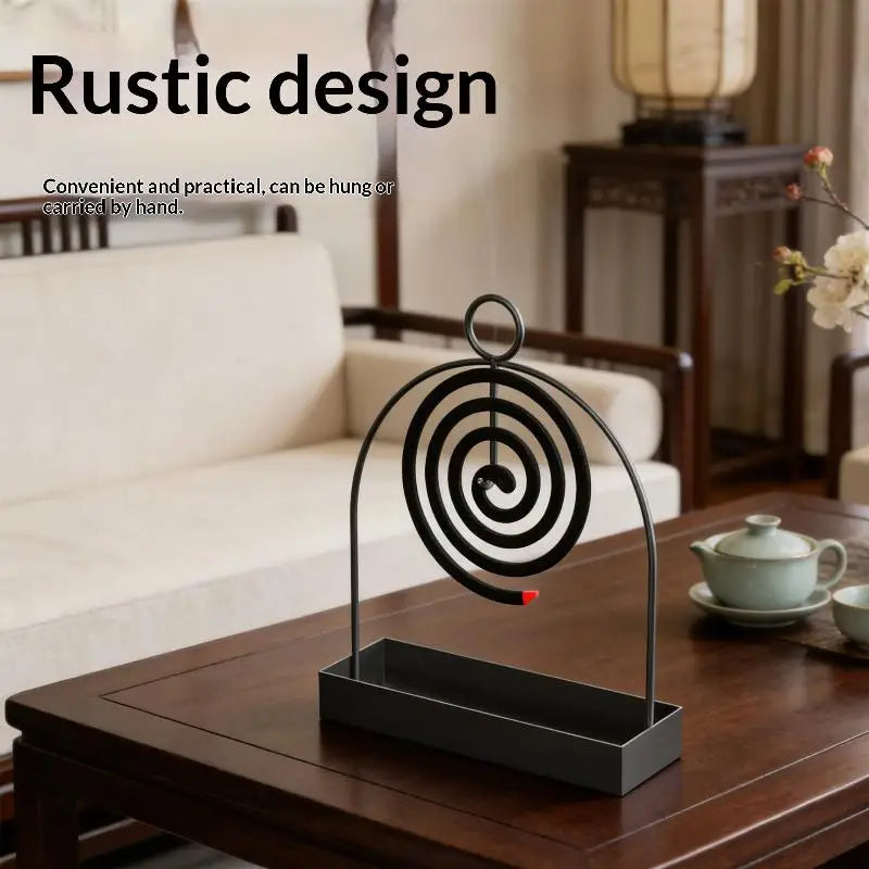 Mosquito Coil Holder, Sandalwood Holder, Metal Material, Hanging Mosquito Coils Sandalwood, Ideal For Home And Outdoor Camping