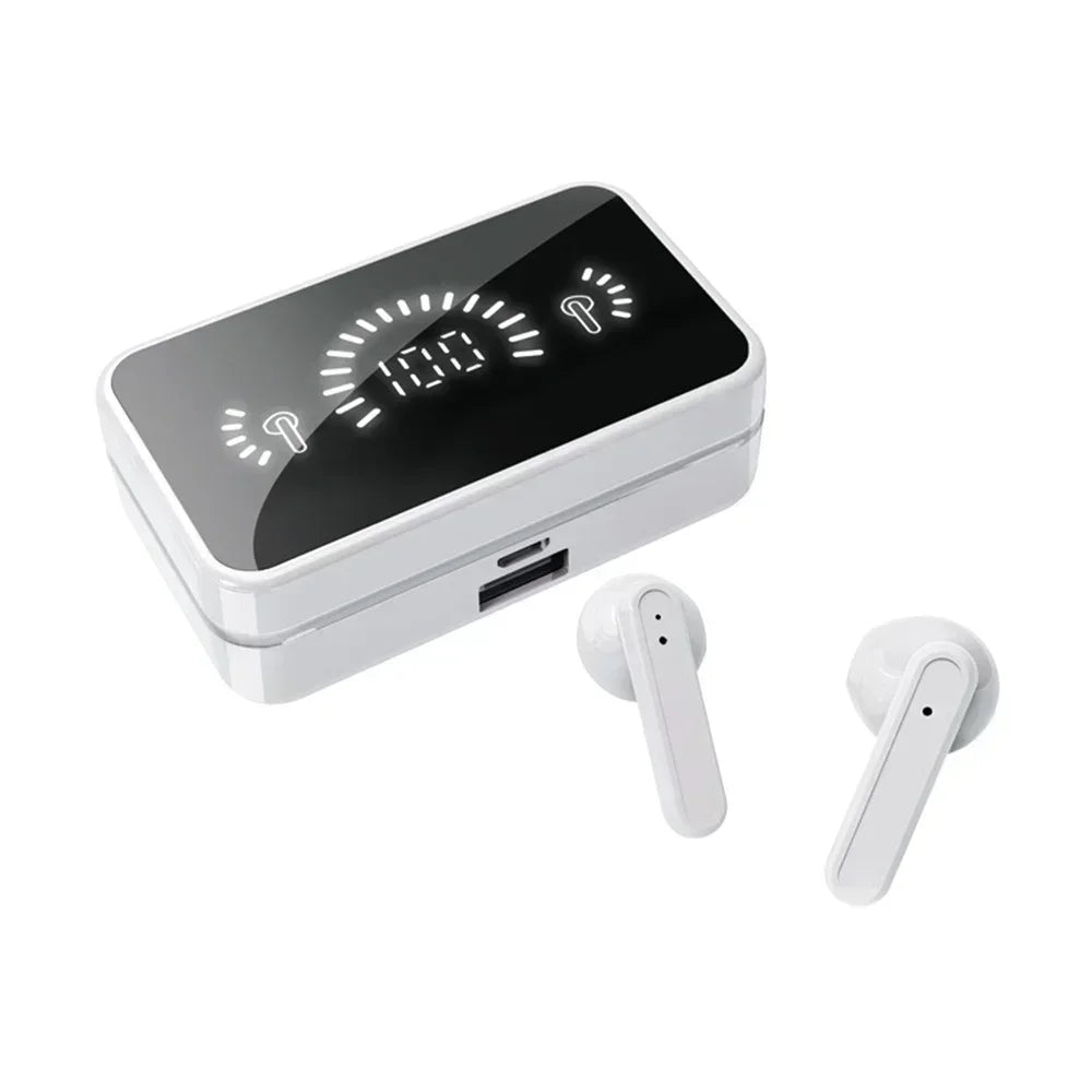 TWS Bluetooth-Compatible Earphones Stereo Sport Headset Waterproof Wireless Headphone  Earbuds for all smartphones