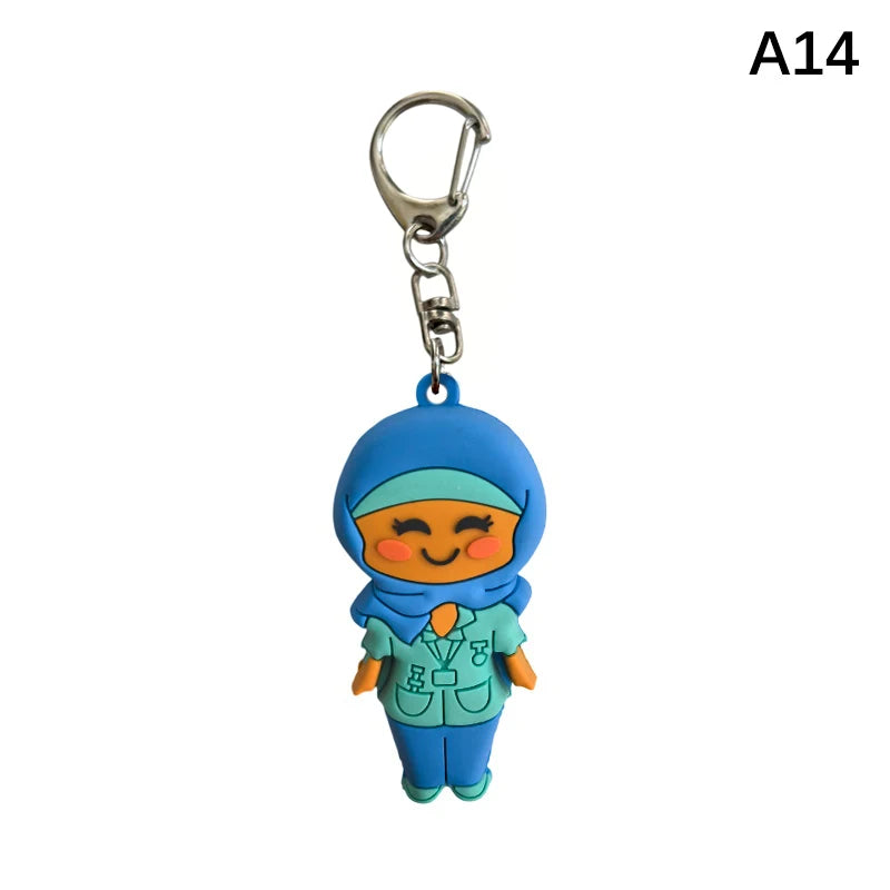 Ampoule Bottle Opener Keychain Syringe-Shaped Medication Vial Cutter Nurse Doctor Ampoule Bottle Breaker Aid Nurse Tool