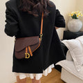 Luxury High End Leather Diaper Bag with Multiple Pockets and Adjustable Strap for Modern Moms Daily Outdoor and Travel Use