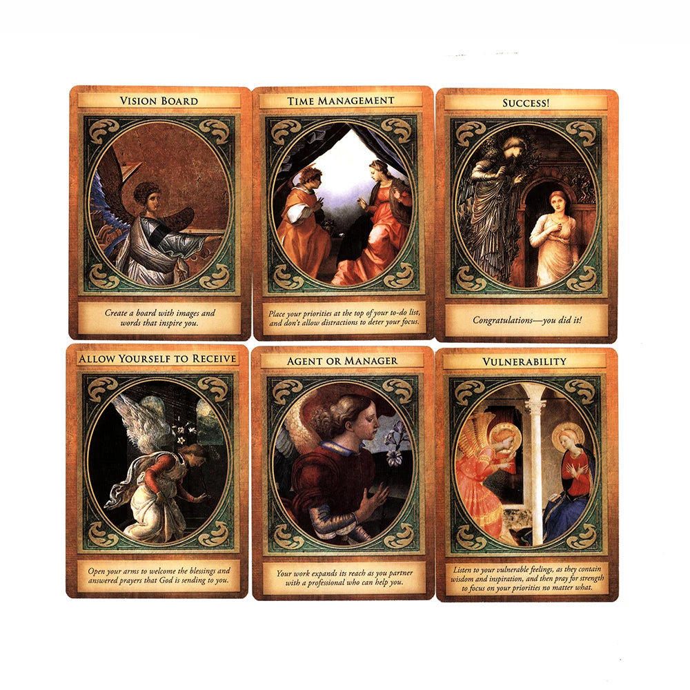 Popular Great Doreen Virtue Angel Series Oracle Cards Archangel Gabriel Cards  Tarot Cards for Beginners with PDF Guidebook