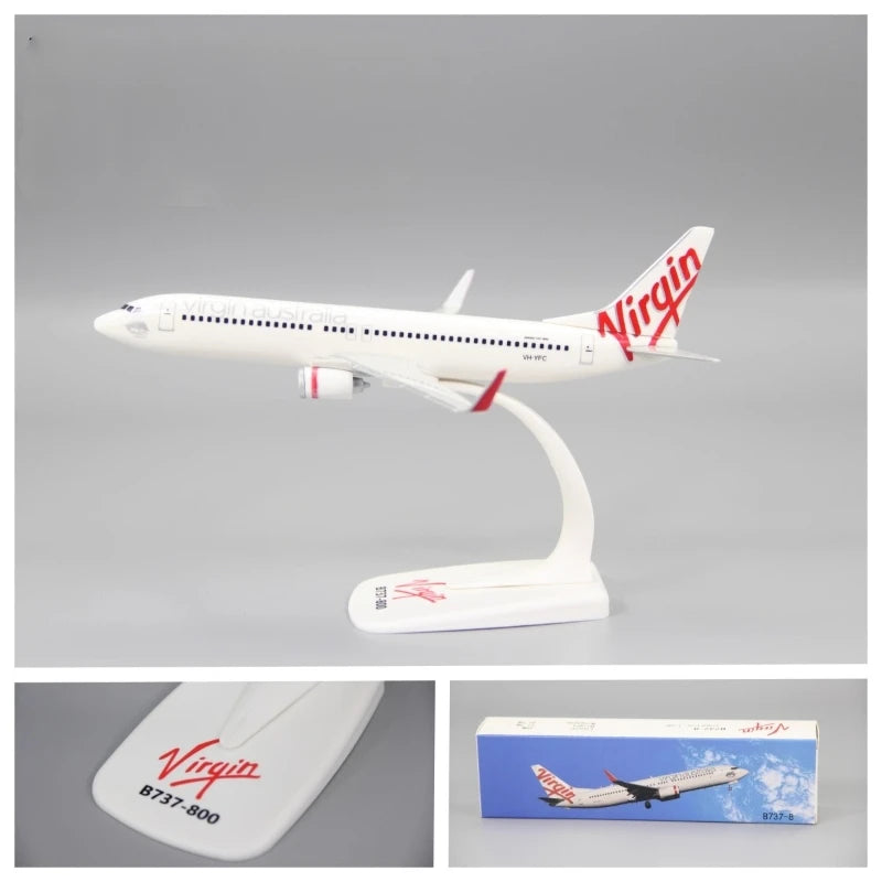 1:200 Scale B737-800 Skyup /B737 MAX8 Neos /Estonian Air/Virgin Atlantic/British A350 Airline Airplane Model Toys Plane Assembly