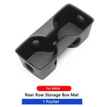 Car Water Cup Storage Box Rear Row Armrest Water Cup Holder Fit For Toyota RAV4 Highlander Kluger Harrier Venza Accessories